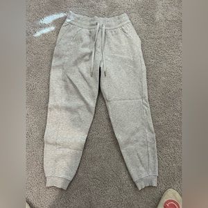 Lululemon gray sweats- size 8